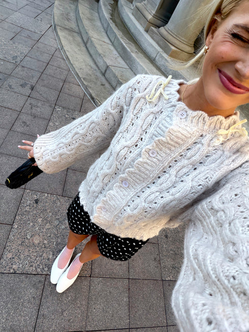 Ballerina Cardigan // Fawn